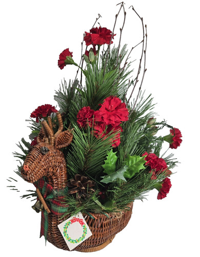 Vintage 1991 ftd - vintage, wicker