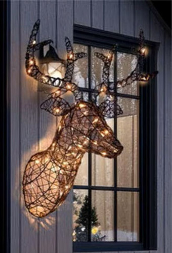 Stags head wall mounted 70cm - wall,