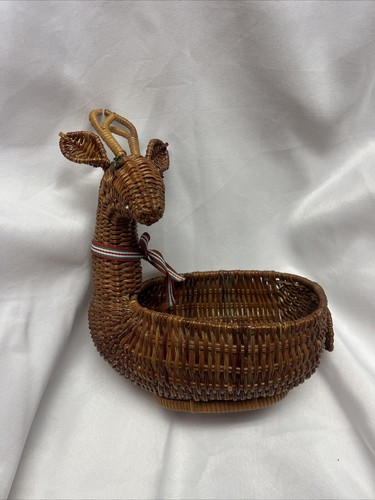Avon wicker menagerie reindeer - menagerie,