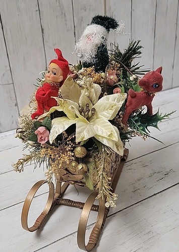 Vintage christmas wicker - christmas,