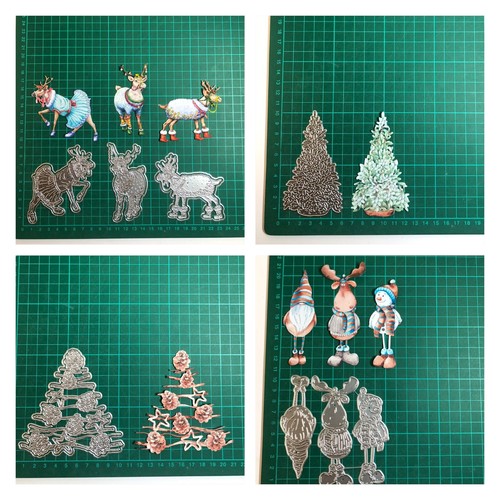 Christmas winter die sets - die,