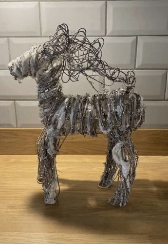 Light rattan reindeer - up, rattan/reindeer