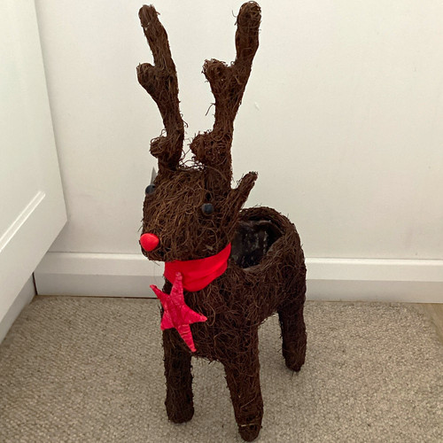 Reindeer novelty wicker - novelty,