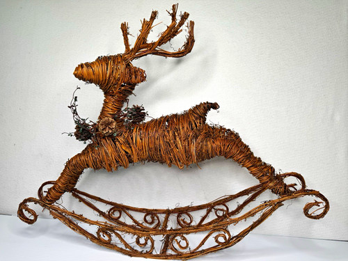 Large wicker grapevine - large,