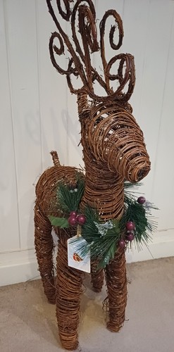 Large christmas wicker like - large,
