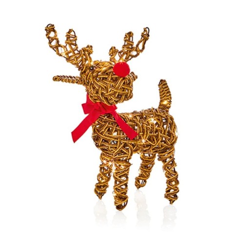 Christmas reindeer big red - reindeer,