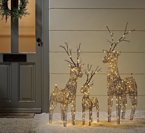 Christmas outdoor large brown - large,