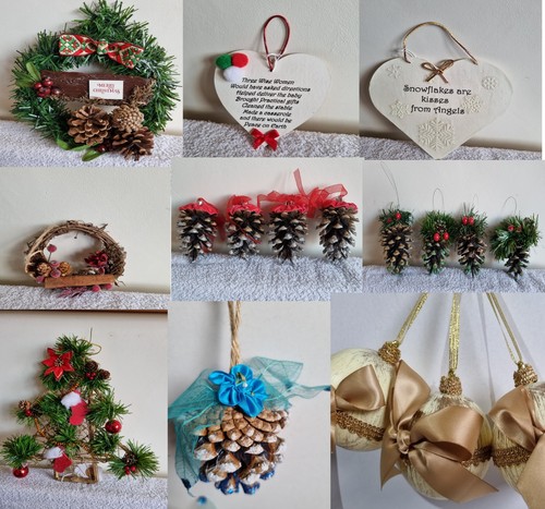 Handmade christmas wreath - christmas,,