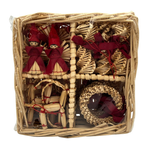 Ikea straw wicker christmas - straw/wicker,