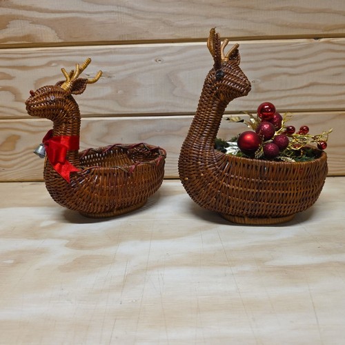 Vintage wicker baskets - vintage,