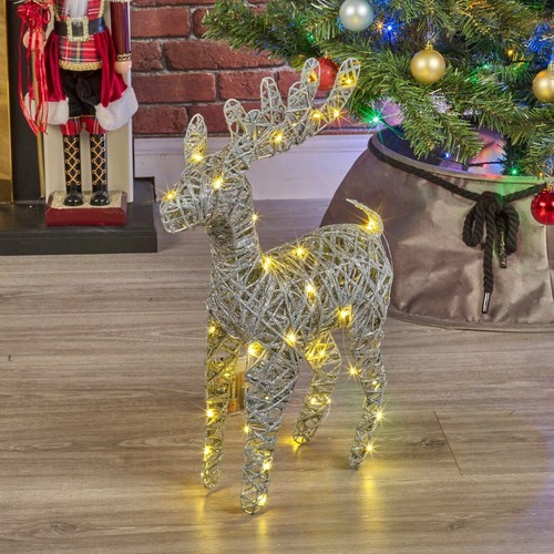 Led light reindeer - led,