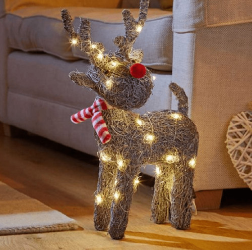 Christmas sparkly rattan - christmas,